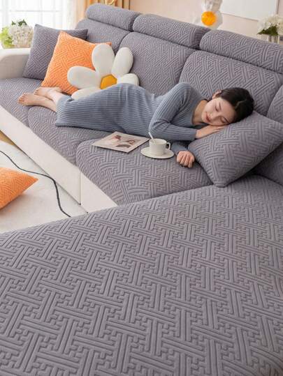 1 tấm bọc ghế sofa Sherpa dày dặn, co giãn, thoải mái, chống trượt, phủ kín toàn bộ ghế sofa, dùng được cả 4 mùa, chăn sofa dày bằng vải, có thể giặt máy, chống bụi, thân thiện với thú cưng, trang trí cho phòng ngủ, văn phòng, phòng khách, phù hợp với sofa góc, sofa 1/2/3/4 chỗ ngồi.