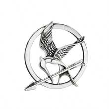 Personalized Creative Game Mockingbird Brooch, Luxury Niche Metal Badge Accessory For Bags - Multicolor - View 10
