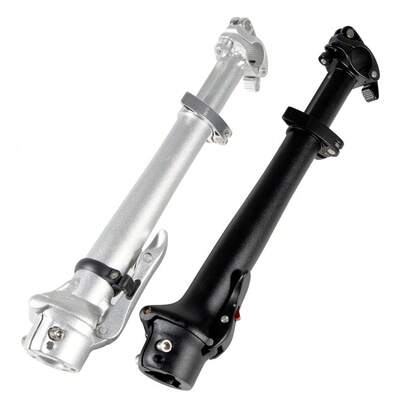  Chooee Bicycle Accessories - Folding Bike Handlebar Or DAHON 412 SP8 SAVA Telescopic Folding Handlebar Accessories, 25.4/28.6mm Front Fork, Available In Silver And Black