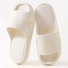 1 Pair Unisex Memory Foam Soft Slippers: Cool Indoor/Outdoor Summer Slide Sandals, Suitable For Couples, Breathable Bathroom Shoes, Perfect Birthday/Holiday/Couple Gift (Comfortable, Breathable, Fashionable) - Women's Slippers - View 7