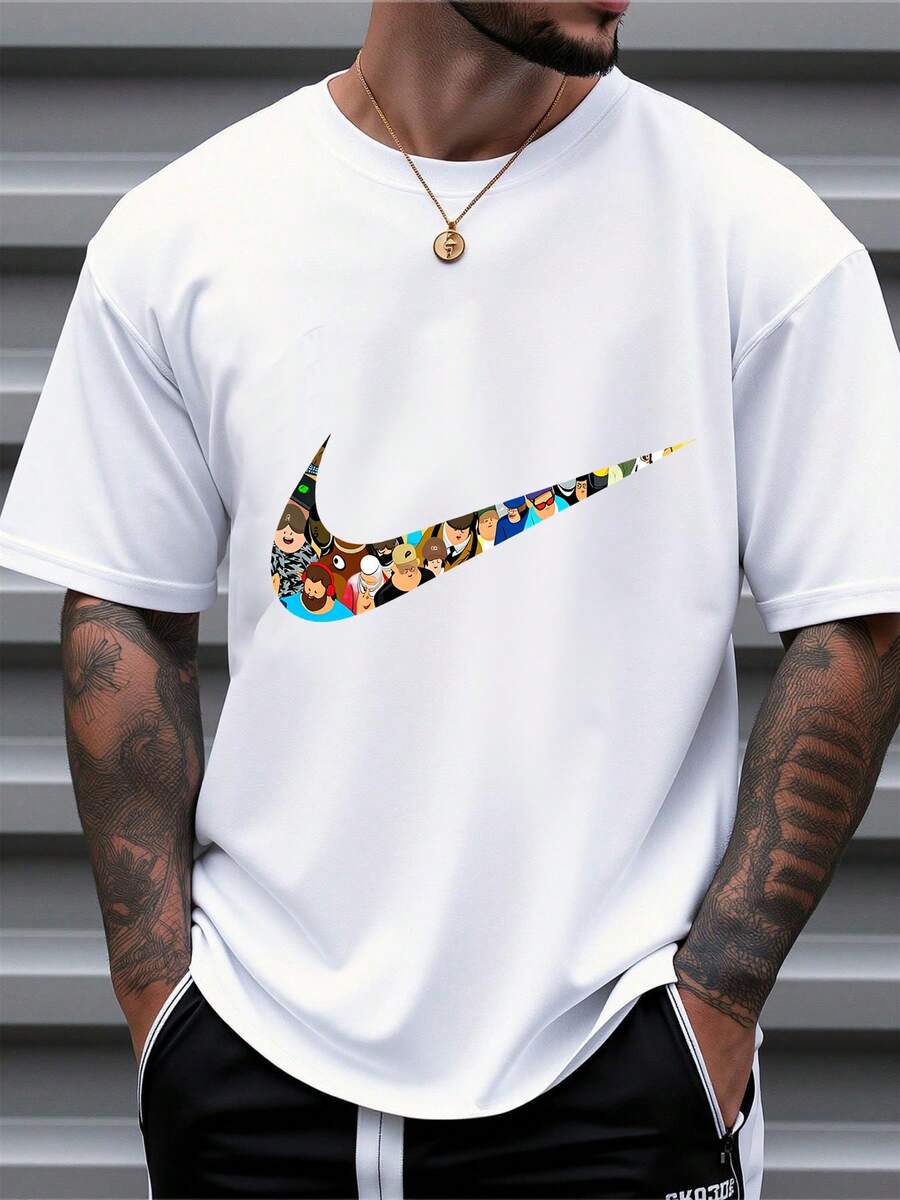 Men T-Shirts - White - View 1
