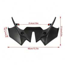 Aksesori Motor yang Cocok untuk Model Kawasaki Z650 2020-2024, Termasuk Spoiler Dagu, Kaca Depan, dan Deflektor Kaca Depan, Mempercantik dan Meningkatkan Tampilan, Pemasangan Mudah. Spoiler Dagu Motor, Saluran Udara, Ekstensi Fairing Depan - Paruh Burung Nomor Empat - View 7