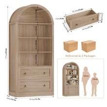 Bookcases - Camel - View 3