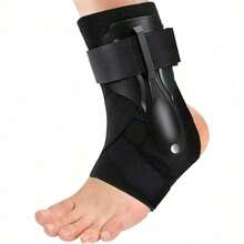 1pc New Quick Lace Up Ankle Brace Adjustable Slim Fit Ankle Support Wrap Lightweight Compression Foot Support For Sprained Ankle - Multicolor - View 11