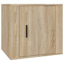 vidaXL Nachttische 2 Stk. Sonoma-Eiche 50x39x47 cm - Braun - Übersicht 5