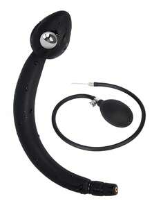 Built-In Swinging Steel Ball Inflatable Anal Plug, Anal Pump, Anal Dilator With Pump, Anal Sex Toy, Detachable Anal Plug, Anal Dilator - one-size - View 8