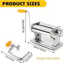 1pc Polymer Clay Roller Machine - Clay Presser Machine With 6 Thickness Options, 15cm 5.91 Inch Wide Roller, Thin 1 To 3mm For Craft Projects, Clay Tools And Clay Conditioning Machine - 1pcs - 查看 2