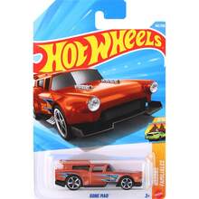 Hot Wheel 1:64比例合金压铸微型汽车模型玩具套装，包含26辆高/25辆低/25辆低合金玩具车，例如招财猫、奥迪RS6、迷你奥斯汀、皮卡、莲花、凯迪拉克、CLA、SF90、雪佛兰、索伯F1赛车等，适合3岁及以上儿童，是理想的圣诞节或生日礼物。 - 彩色 - 查看 47