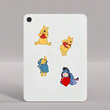 Disney 50张黄色小熊贴纸，可爱卡通图案，精致派对礼品，适用于装饰笔记本电脑、滑板、水瓶、汽车、相册、电脑、手机、笔记本、头盔、吉他、行李箱等。高品质美术用品。 - 套裝 - 查看 7