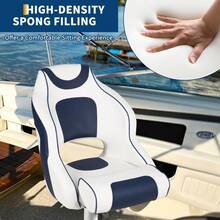 Adirondack Chairs - White and Blue - View 4