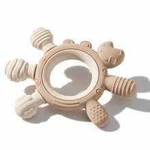 1 món đồ chơi gặm nướt cho bé 0-6 tháng tuổi, đồ gặm nướt bằng silicon hình cua giúp giảm đau nướu cho bé 0-3 tháng, 0-6 tháng tuổi. - Nhiều màu - Xem 2