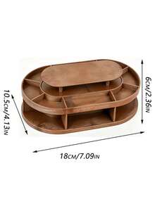 1pc 1:12 Scale Dollhouse Miniature Storage Rack Display Rack For Drinks, Fruits And Food Sundries Simulated Dollhouse Miniature Display Shelf (Miniatures On The Display Rack Are NOT Included) Entrance Decorations, Desks, Office Desks, Decorative Racks - Multicolor - View 3