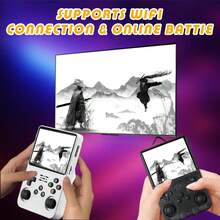 Consola de Videojuegos Portátiles R36S Pro 64GB 20000+ Video Juegos Retro Pantalla IPS de 3.5 Pulgadas Consola Portátil Multijuegos Conectable a la TV Plug & Play Batería 6H Regalos de Navidad Cumpleaños Regalos de Pareja Regalos para Hombre - Ver 8