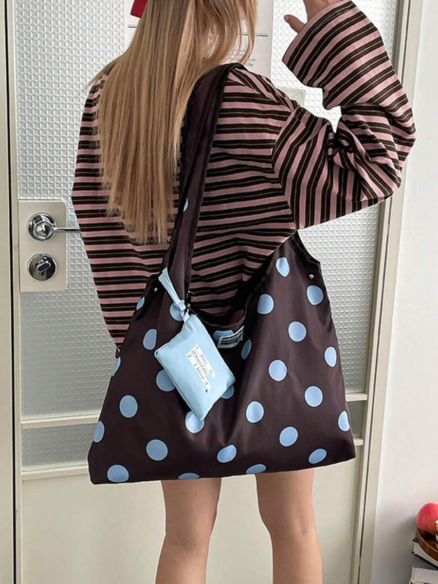 Women Shoulder Bags - Coffee - View 1