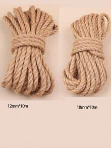 39.3 Inch Durable Natural Sisal Rope, Suitable For DIY Cat Scratching Board And Pet Toy Accessories, Sturdy Natural Sisal Rope For DIY Cat Scratching Post - Multicolor - View 11