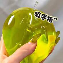 1个青苹果椰子油手工捏捏球，DIY减压软萌玩具礼物 - 彩色 - 查看 5