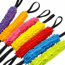 Juguete de tira y afloja para perros con doble asa - Juguete masticable suave, no dañará los dientes para masticar y tirar, adecuado para perros medianos y pequeños - Herramienta de entrenamiento dental interactiva para interiores | Juguete masticable duradero para perros, diseño de tira y afloja, suministros para perros, juguetes para perros, cuerda para perros, regalo perfecto para tu perro querido. | Disponible en varios colores - Verde - Ver 7
