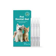 3支装宠物牙齿清洁凝胶笔，适用于猫狗，温和口腔护理，减少牙菌斑和口臭 - 查看 1