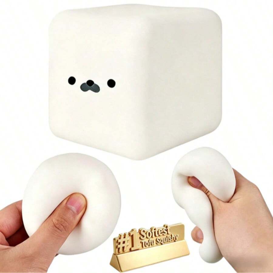 1pc New Arrival Seal Squishy Toy, Slow Rebound Soft Rubber Stress Relief For Adults Office Use - 彩色 - 查看 1