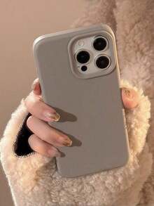 Minimalist Solid Color Fashion Phone Cases Khaki Matte Dopamine Phone Case Compatible With IPhone 17 Pro Max/17 Pro/17 Air/17/16 Pro Max/16 Pro/16/16 Plus/15/15 Pro Max/15 Pro/15 Plus/11/12/13/14 Pro Max/12 Pro/12 Pro Max/13 Pro/13 Pro Max/7 Plus/14 Pro/14 Pro Max/14 Plus Soft Shell Creative Design For Men And Women Spring Birthday Gift - 規格 - 查看 3