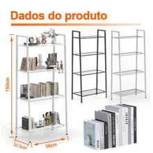 Multipurpose 3 Or 4 Tier Shelf Organizer Modern For Bedroom, Living Room, Kitchen - Easy Assembly - View 11