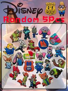 Disney Bộ 25 khóa cài giày Nicky Fox chính hãng - Phụ kiện DIY độc đáo cho giày dép, túi xách, phụ kiện tóc, ốp điện thoại - Đồ trang trí giày dễ thương, quà tặng hoàn hảo cho các bữa tiệc và sinh nhật, quà tặng dành cho người sưu tầm chất liệu PVC bền chắc. - Nick và Judy - Xem 6