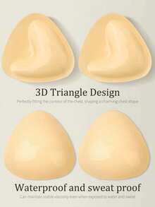 3cm Thick Double-Sided Adhesive Bra Lift Tape, Enhances Cleavage Effect, Suitable For Bras And Swimwear - Apricot - View 8