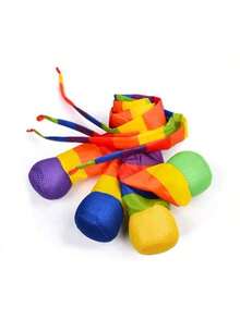 1 Stück Regenbogenball, Sport Kometball, Innen- & Außenspielaktivität, interessantes Wurfspielzeug, Schulunterhaltung, Partyzubehör, Abschlusszeit, Zufallsfarbe - A - Übersicht 6