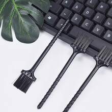 Bộ 10 cọ vệ sinh chống tĩnh điện bằng nylon, thích hợp để làm sạch các khe hở bàn phím máy tính, quạt, máy cạo râu và các thiết bị điện tử khác. Cọ vệ sinh quạt tuabin, bộ cọ lông mềm đa chức năng dùng để làm sạch các khe hở nút bấm. Đồ dùng gia đình và chăm sóc cá nhân. - Nhiều màu - Xem 6