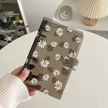 Sổ tay A6 Daisy Series, Sổ nhật ký, Sổ tay tự làm, Sổ đựng thiệp/vé, Túi đựng thẻ PVC/PP, Nhà cung cấp văn phòng phẩm - Hình chữ nhật - Xem 12