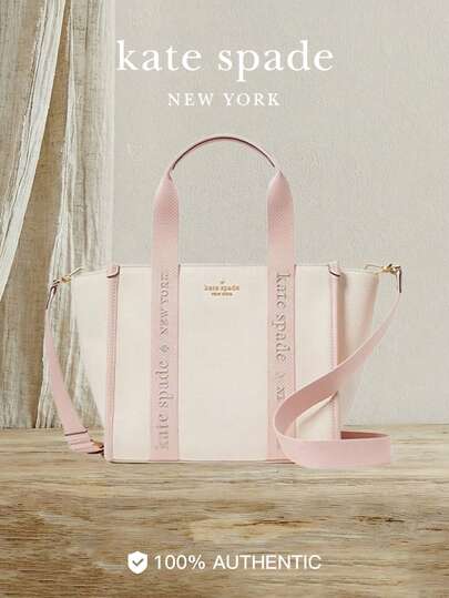 Kate Spade Bolso de tote clásico KS Kip, bolso de hombro para mujer, bolso de compras de gran capacidad, versátil para vacaciones y uso diario