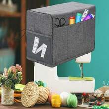 DIY Apparel & Needlework Storage - Sewing Machine Dust Cover With Pockets - View 4