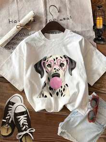 Women T-Shirts - White - View 2