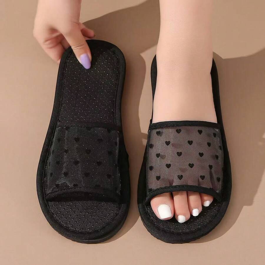 New Fashion Comfortable Flat Slippers, Lightweight And Convenient Indoor Slippers For All Seasons - Women's Slippers - View 1