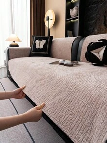 SANMOSPIN 1pc Minimalist Waterproof Sofa Cover, Comfortable Sofa Pad For Home, Bedroom, Living Room, Office, Suitable For All Seasons - Multicolor - View 10