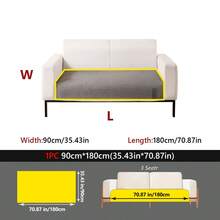 1pc Linen Texture Solid Color Sofa Cover, Non-Slip Wear-Resistant, Pet Stain Resistant, Suitable For All Seasons, Fits Living Room Bedroom Study 1-4 Person Sofa, Machine Washable - Multiple Styles - View 31