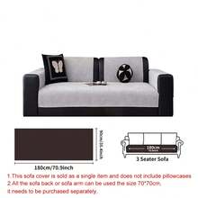 SANMOSPIN 1pc Minimalist Waterproof Sofa Cover, Comfortable Sofa Pad For Home, Bedroom, Living Room, Office, Suitable For All Seasons - Multicolor - View 20