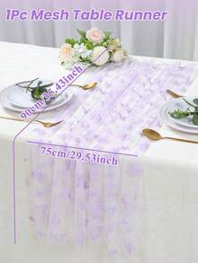 1 chiếc khăn trải bàn hình bướm tím cho tiệc mừng em bé, khăn trải bàn lưới hình bướm mộng mơ, thích hợp cho tiệc sinh nhật lần thứ nhất, tiệc tiết lộ giới tính, trang trí sự kiện gia đình, trang trí tiệc mừng em bé, trang trí tiệc mừng em bé gái, trang trí tiết lộ giới tính, quà tặng tiệc mừng em bé, khăn trải bàn trang trí bàn ăn, quầy bar, khăn trải bàn dã ngoại ngoài trời, dễ dàng vệ sinh. - Con bướm tím - Xem 14