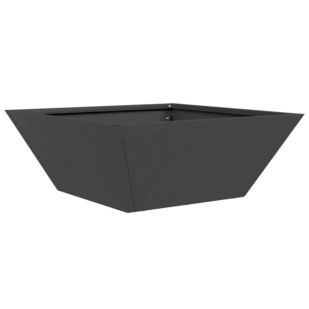 vidaXL Garten-Pflanzgefäß 5 Pcs Schwarz 40 X 40 X 15 Cm - A - 查看 5