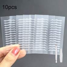 3D Stereoscopic Support Double Eyelid Tape, Invisible Waterproof Eyelid Lifting Strips Suitable For Single Eyelids, Droopy Eyes, Perfect For Daily Makeup, Parties And Work Use - Nude - View 13