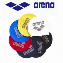 Arena Classic Soft Silicone Swim Cap, Unisex, Suitable For Intense Training, Comfortable Non-Slip, Suitable For Long Hair Swimming - White - View 4