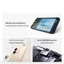 OPPO A6s 5G 智能手机，120Hz 刷新率 LCD 显示屏，80W 快充，IP69 防水 - 多色 - 查看 2
