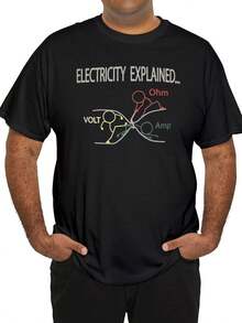 Camisetas de hombre para primavera y verano - Negro - Ver 6