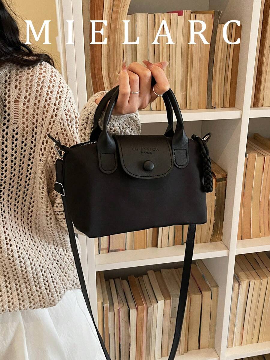Túi xách nylon thiết kế độc đáo năm 2026, túi đeo vai chéo đa năng kiểu dáng túi bánh bao.