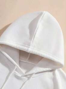Moda Masculina Explosiva Mangas CortasTokio Hotel Women'S Hooded Sweatshirt - Oversized Pullover With Band Logo Print, Cozy Fall/Winter Casual Sweater For Concerts  Comfy Daily Hoodie - trắng - Xem 5