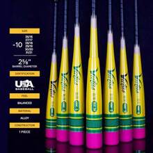 Victus Vibe - Bate de Bola para lápiz Barril de 2 5/8 Pulgadas -11 Gotas Certificado de béisbol de EE. UU. 24 pulgadas/13 onzas - Lápiz - Ver 8