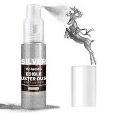 22g Bột nhũ ăn được dạng xịt - Bột ngọc trai ăn được, nhũ kim loại, thích hợp cho đồ uống, trang trí bánh, làm bánh - Bột nhũ ăn được, thích hợp cho kem phủ, kẹo. - Xem 7