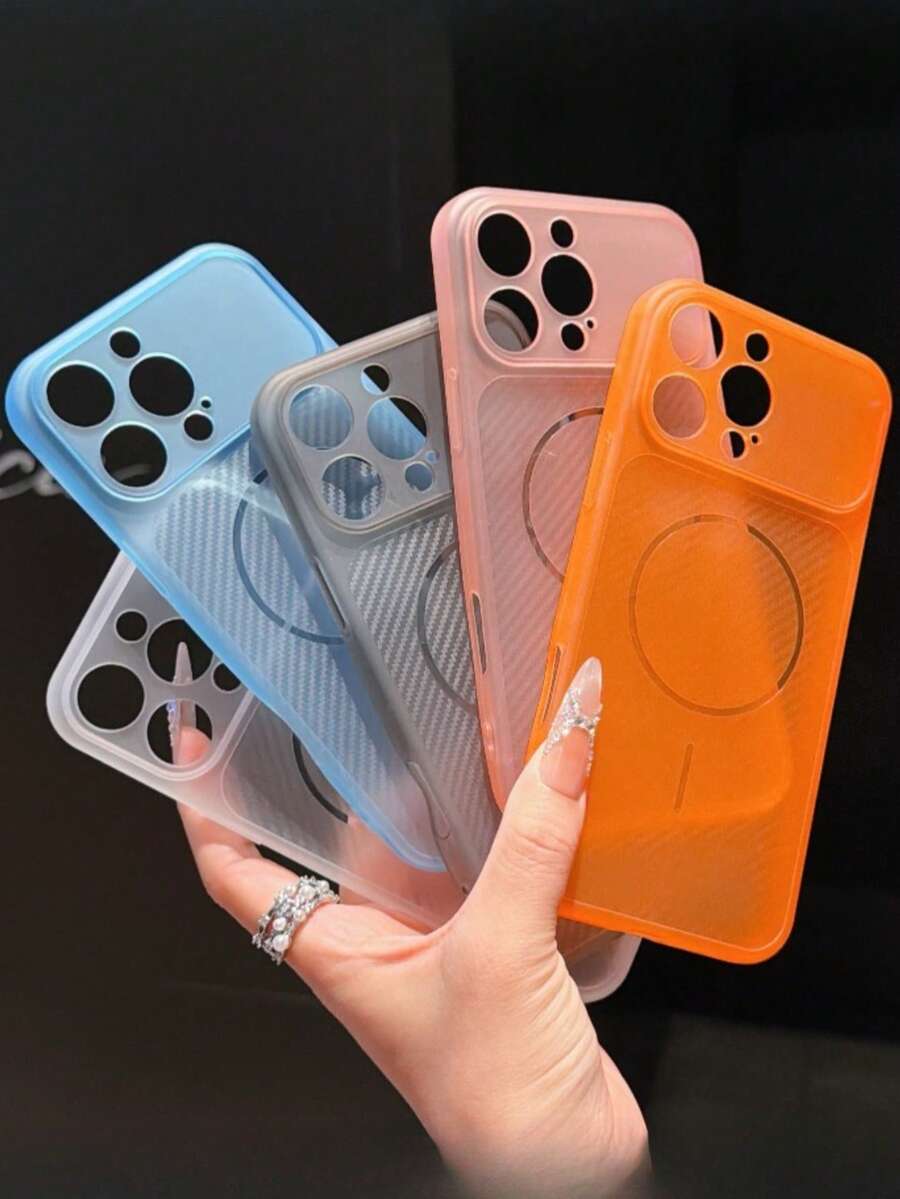 CteGlodrix 超薄极简磁吸手机壳，兼容 17、Air、16、15、14 Plus、13、12、11 Pro Max、XR 和 XS Max - 黑色 - 查看 1