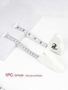 1pc Measuring Tape For Body Size (Chest, Waist, Arm) With Dual Sided (Cm And Inches) Scale, Stickers, Wall Decal, Vinyl Decal For Home Decorations, Spring Decoration Items Refresh Your Home, Rama Decoration Stickers - White - View 14