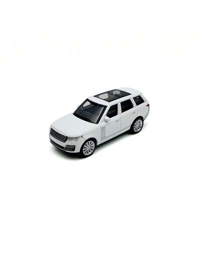 LANDROVER 1:43 比例路虎揽胜 50 周年纪念版合金模型车，回力驱动，行驶平稳，极具收藏价值，是汽车爱好者的理想礼物
